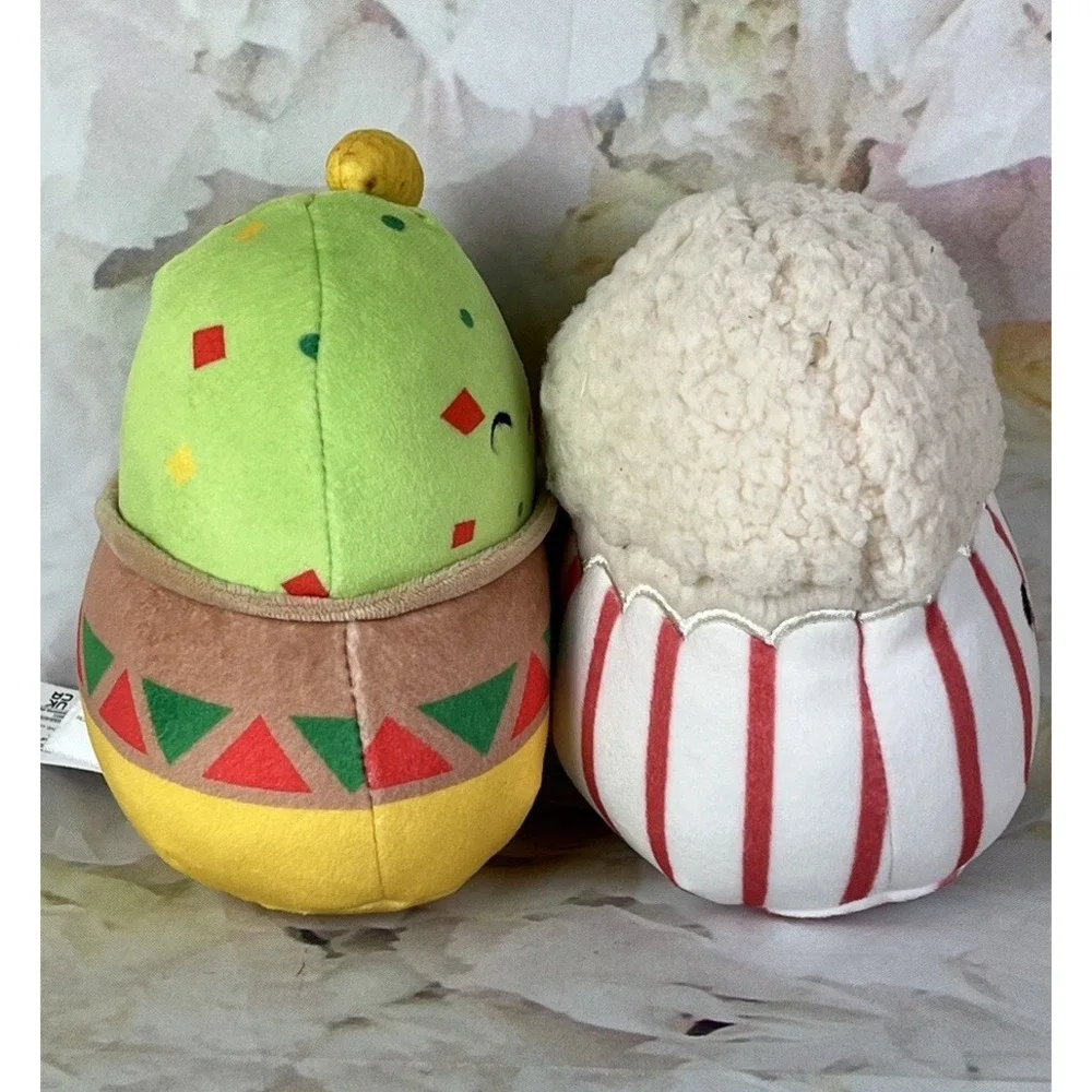Squishmallow Food Gideon the Guacamole Arnel The Popcorn Bucket 5.5 Inch Lot 2